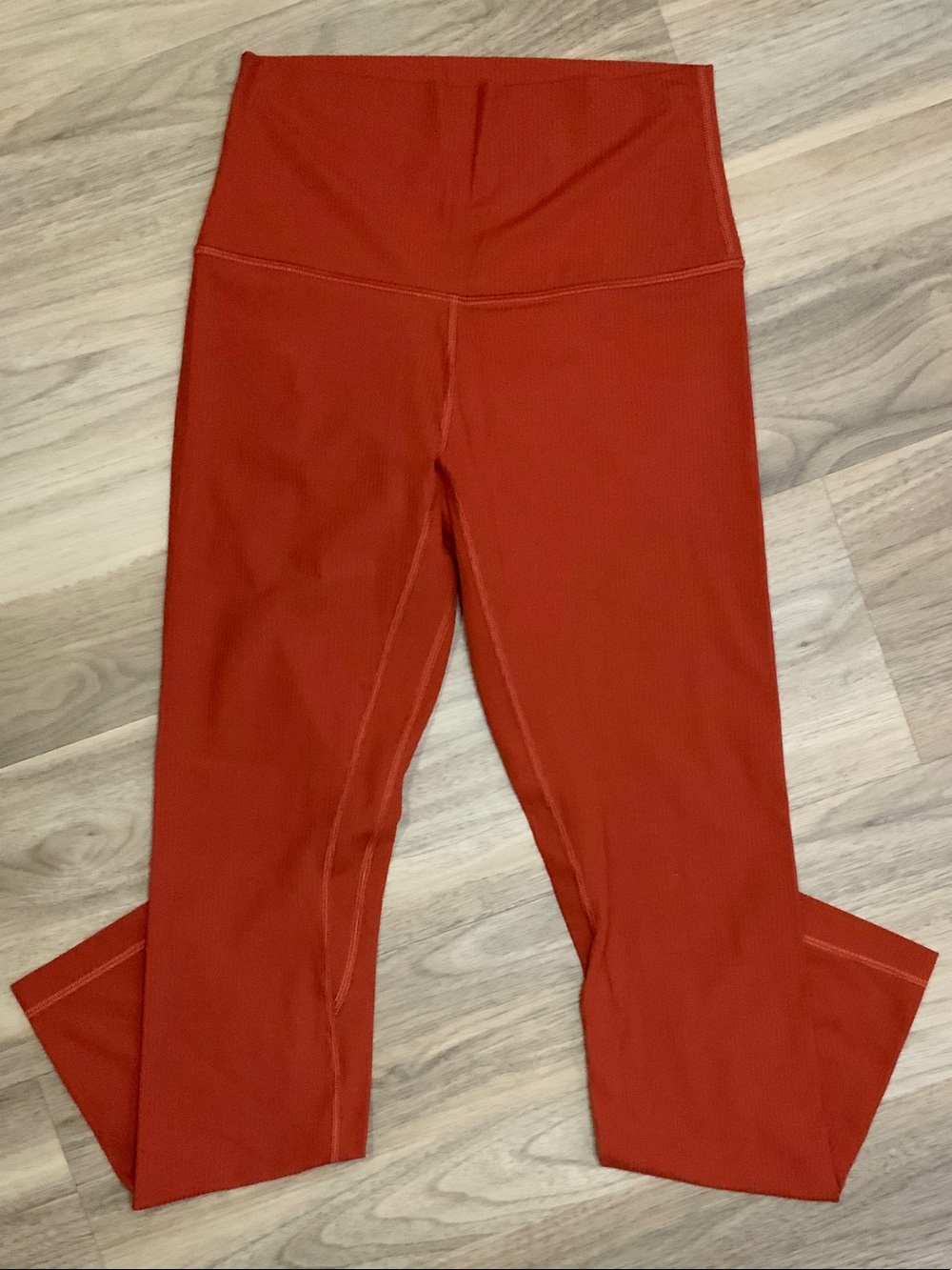 lululemon Align Ribbed High-Rise Leggings 25” - Cayenne